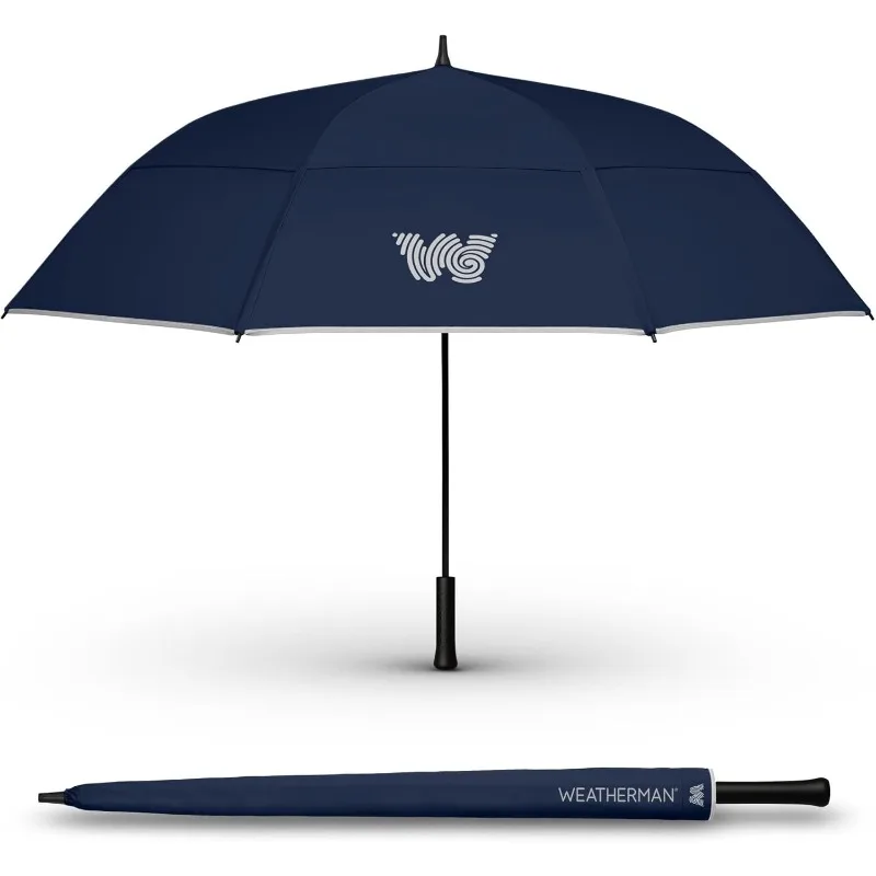 Weatherman Umbrella - Golf Lite Umbrella Extra Large Big Oversize Windproof for Golf Bag Push Cart w/ UV Protection - Heavy Duty
Weatherman Umbrella - Golf Lite Umbrella Extra Large Big Oversize Windproof for Golf Bag Push Cart w/ UV Protection - Heavy Duty