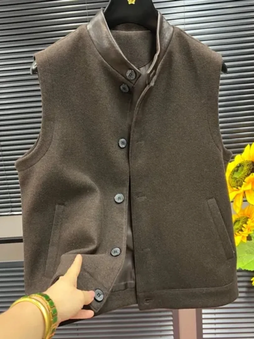 Мужской модный повседневный жилет с воротником-стойкой 2560, новинка весна-осень, универсальный, с эффектом высокого класса, комфортный, весна-лето...
Мужской модный повседневный жилет с воротником-стойкой 2560, новинка весна-осень, универсальный, с эффектом высокого класса, комфортный, весна-лето...