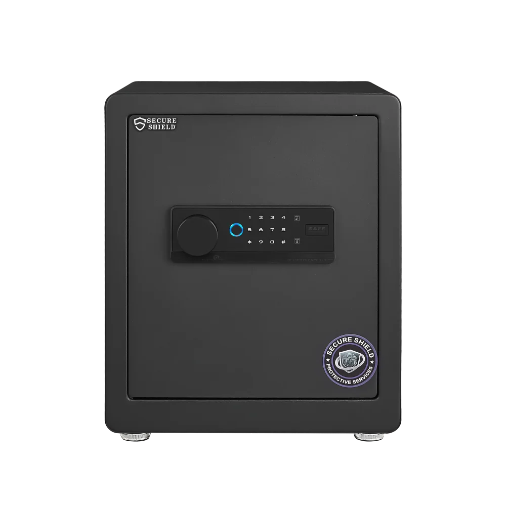 Safe Box, Home Safe with Fireproof Waterproof Bag, Anti-Theft Digital Security Safe Box with Smart Alert System, Removable Shelf
Safe Box, Home Safe with Fireproof Waterproof Bag, Anti-Theft Digital Security Safe Box with Smart Alert System, Removable Shelf