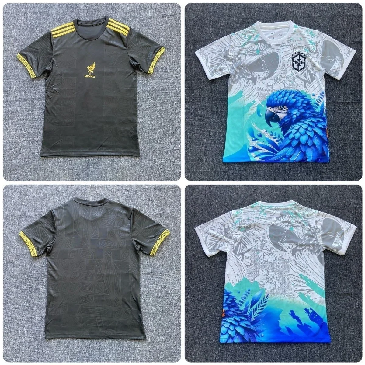 2526 New Mexican jersey Special Edition Brazil Custom short-sleeved Fan Football Anniversary bestseller
2526 New Mexican jersey Special Edition Brazil Custom short-sleeved Fan Football Anniversary bestseller