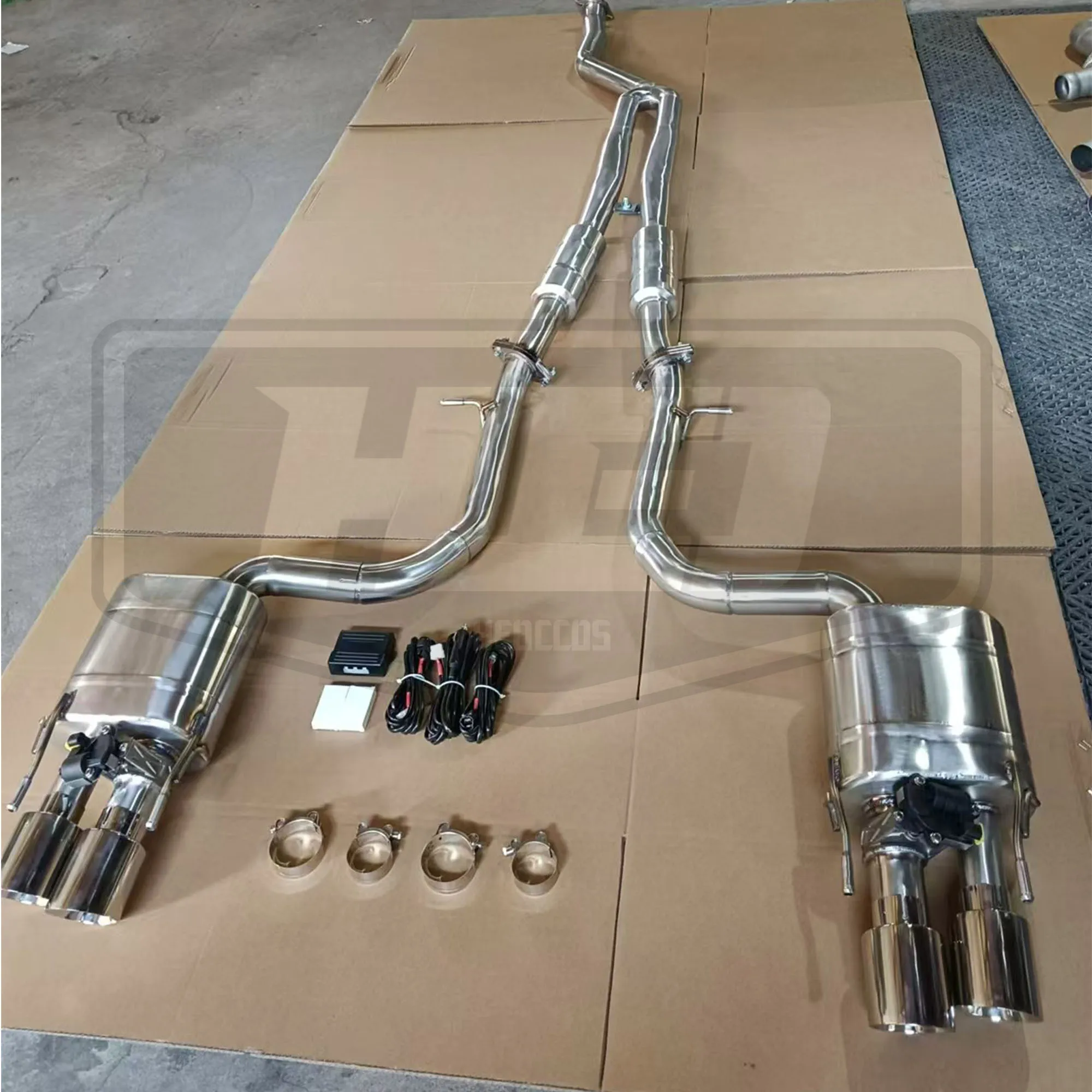 HEO Car Performance Catback Exhaust System For Lexus RC200T RC300T 2.0T 2015-2018 SUS304 Muffler Tips With Vacuum Valve Control
HEO Car Performance Catback Exhaust System For Lexus RC200T RC300T 2.0T 2015-2018 SUS304 Muffler Tips With Vacuum Valve Control