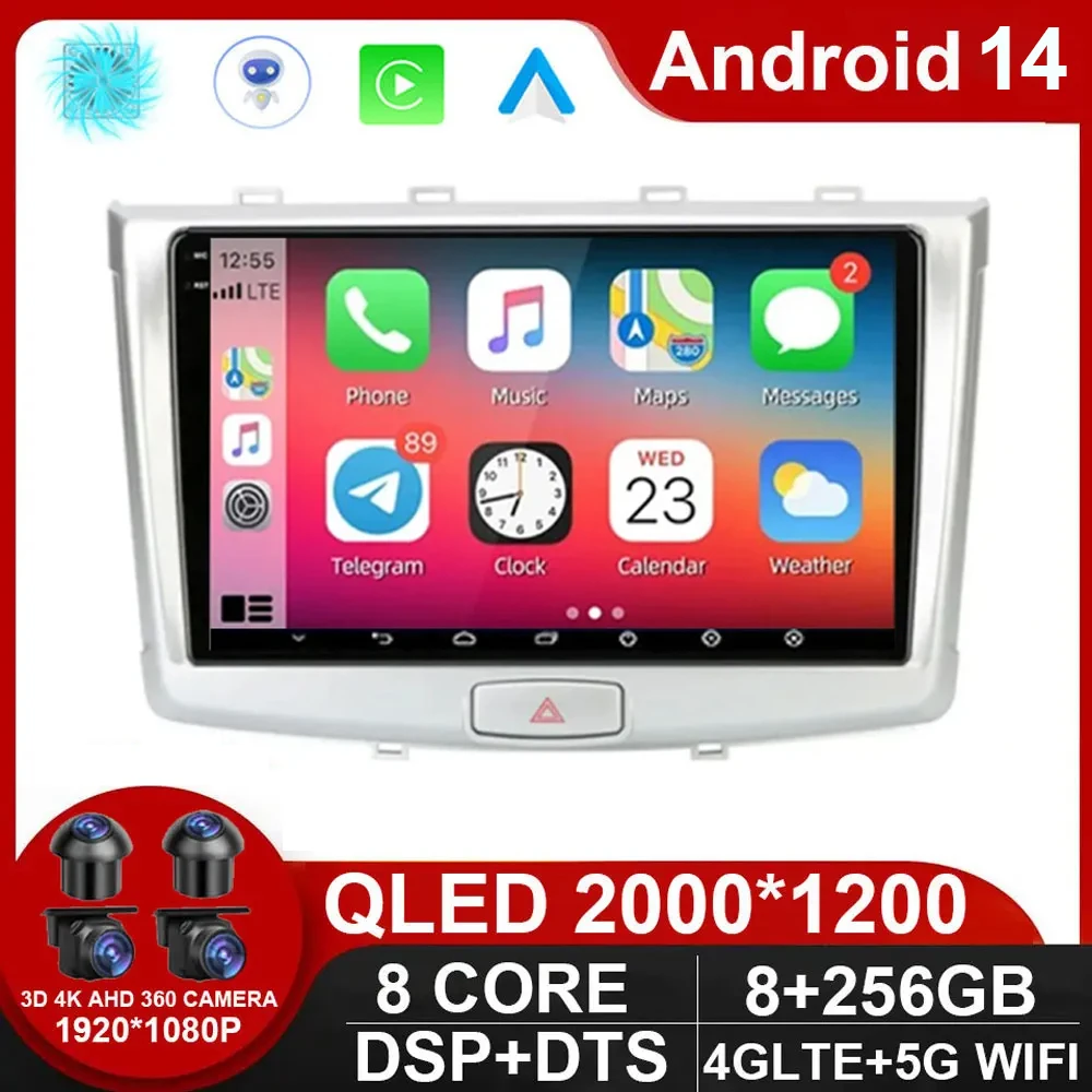 Android 14 Car Stereo Radio Multimedia Video Player For GREAT WALL Haval H6 2016 - 2018 Navigation GPS Carplay 4G RDS NO 2 Din
Android 14 Car Stereo Radio Multimedia Video Player For GREAT WALL Haval H6 2016 - 2018 Navigation GPS Carplay 4G RDS NO 2 Din