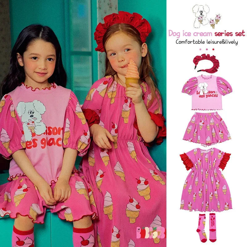 Spot be Children's Wear 2023 Bebebe Girls' Summer Cartoon Short Sleeve Set Children's Dress Baby Cute Summer Dress
Spot be Children's Wear 2023 Bebebe Girls' Summer Cartoon Short Sleeve Set Children's Dress Baby Cute Summer Dress