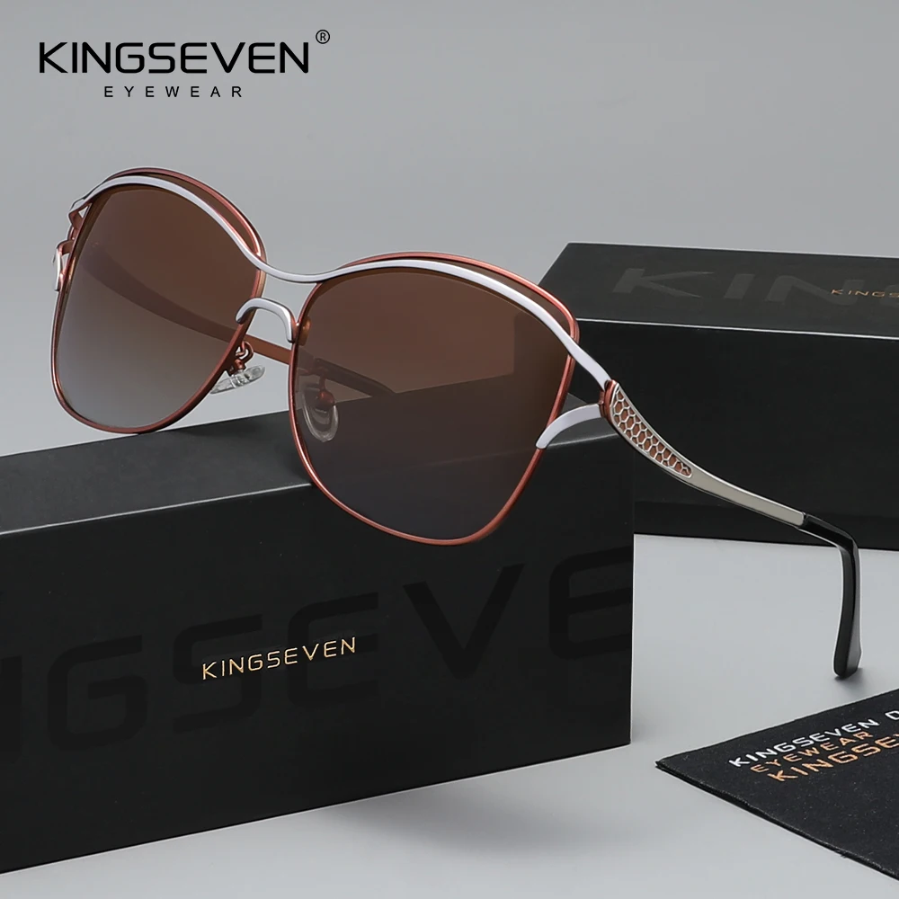 Солнцезащитные очки KINGSEVEN класса люкс для женщин, поляризационные, с защитой от УФ-излучения UV400, модные, для активного отдыха, трендовые, квадратные, в форме бабочки, с крупными оправами
Солнцезащитные очки KINGSEVEN класса люкс для женщин, поляризационные, с защитой от УФ-излучения UV400, модные, для активного отдыха, трендовые, квадратные, в форме бабочки, с крупными оправами