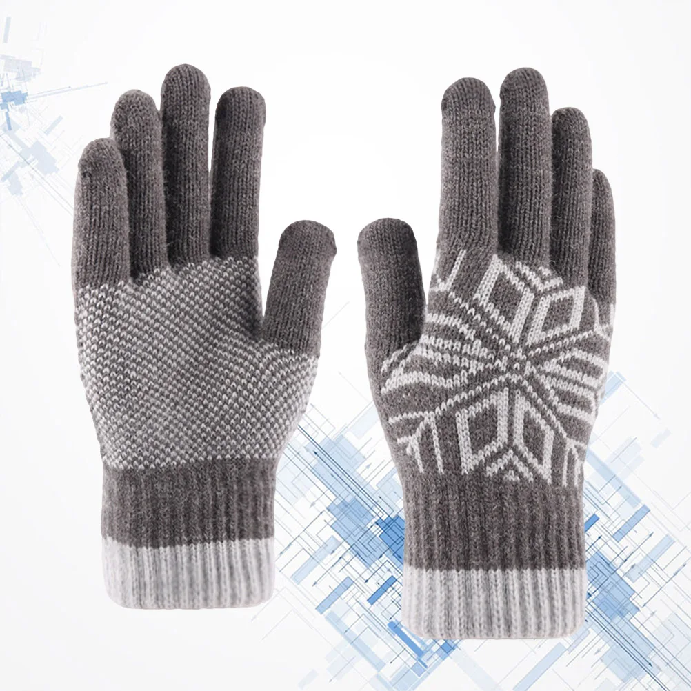 Universal Warm Gloves Men and Women Soft Full Finger Touchscreen Winter Knitted
Universal Warm Gloves Men and Women Soft Full Finger Touchscreen Winter Knitted