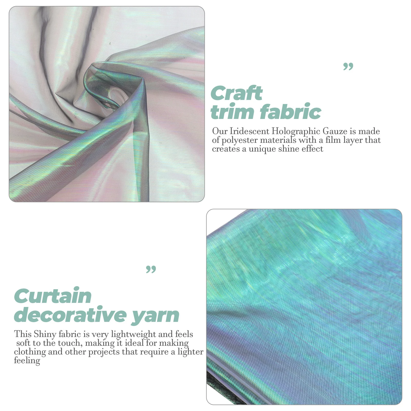 Laser Gradient Wedding Curtains Background Gauze Organza Fabric Decor Party Supplies Tulle for Sewing Polyester Bride
Laser Gradient Wedding Curtains Background Gauze Organza Fabric Decor Party Supplies Tulle for Sewing Polyester Bride
