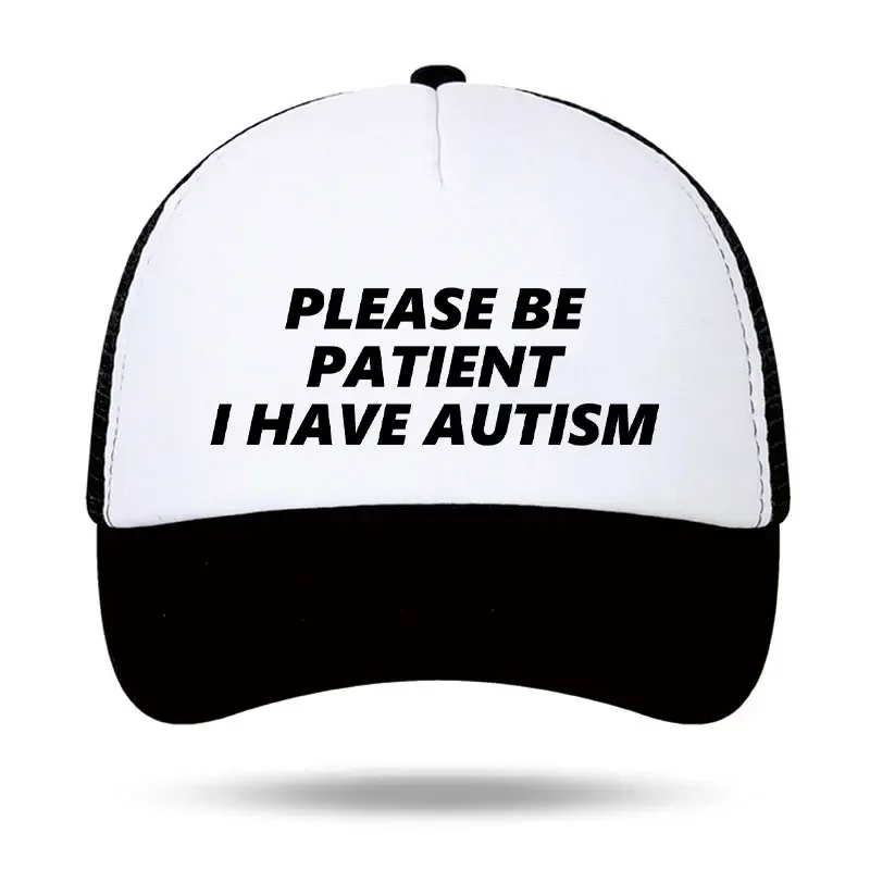 Please Be Patient I Have Autism Foam Trucker Cap Show Your Support for Autism Awareness & Inclusion Sun Protection Fisherman Cap
Please Be Patient I Have Autism Foam Trucker Cap Show Your Support for Autism Awareness & Inclusion Sun Protection Fisherman Cap