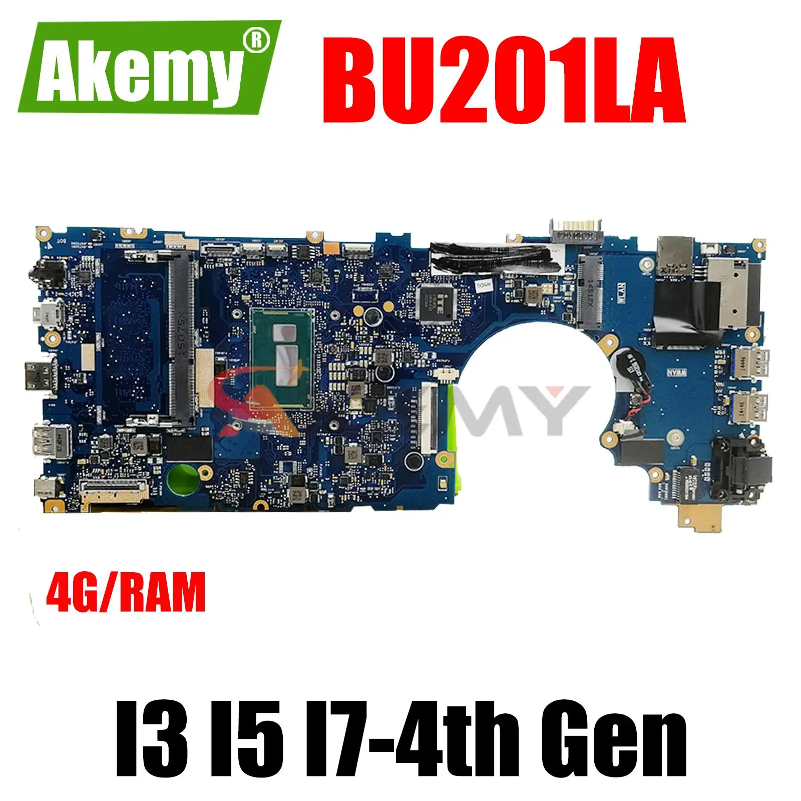 Материнская плата BU201LA подходит для ноутбуков ASUS PRO BU201 BU201L BU201LAV материнская плата со стандартом памяти 4 Гб/ОЗУ
Материнская плата BU201LA подходит для ноутбуков ASUS PRO BU201 BU201L BU201LAV материнская плата со стандартом памяти 4 Гб/ОЗУ