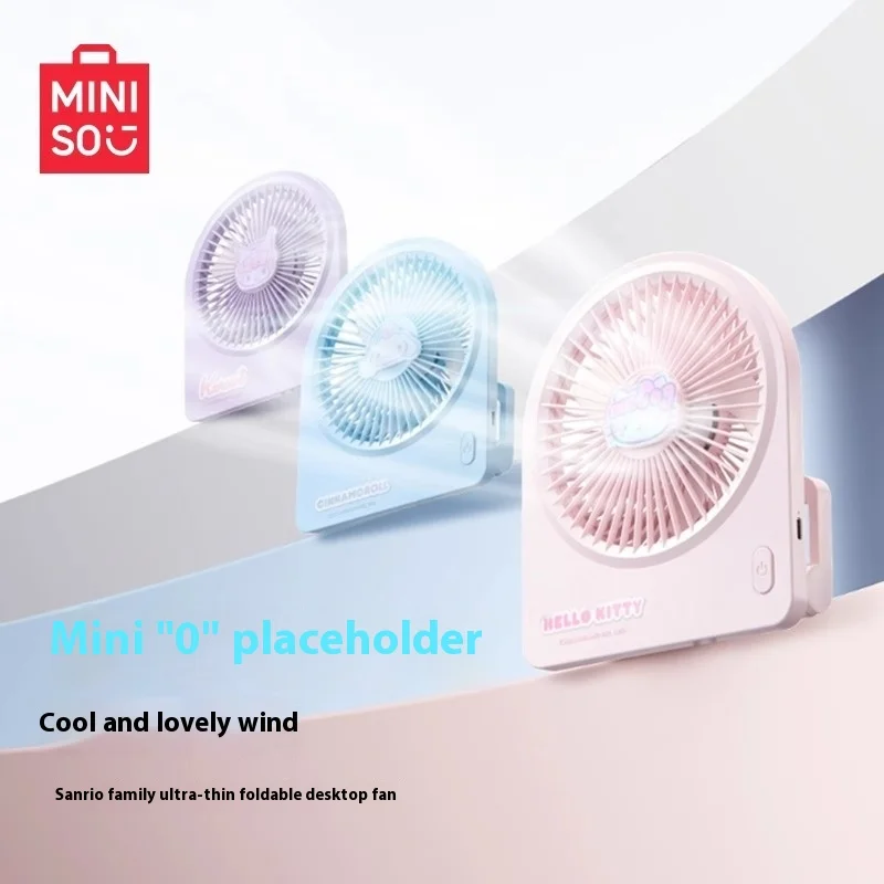 Miniso, A 1200mah Desktop Fan From Sanrio, Is A High-Speed And Powerful Charging Desktop Fan, A Mini Usb Cooling Wonder
Miniso, A 1200mah Desktop Fan From Sanrio, Is A High-Speed And Powerful Charging Desktop Fan, A Mini Usb Cooling Wonder