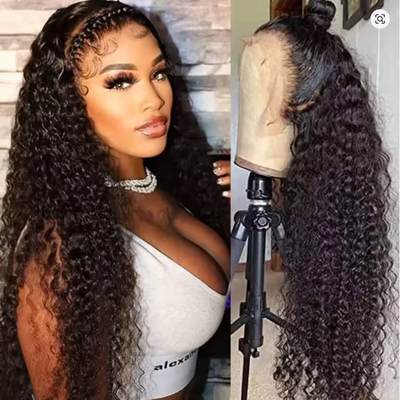 Black Women's Human Hair Wig Glueless Wig, Pre-Plucked Wet Wavy Natural Black Full Lace Wig Curly Inches Everyday Hairstyle
Black Women's Human Hair Wig Glueless Wig, Pre-Plucked Wet Wavy Natural Black Full Lace Wig Curly Inches Everyday Hairstyle