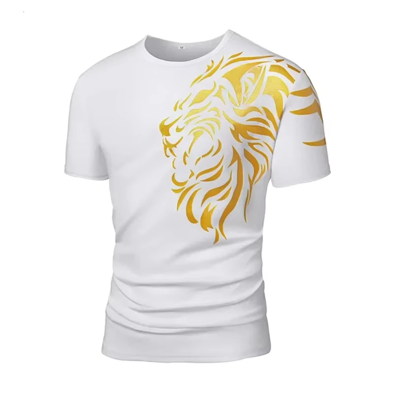 Trendy Lion Graphic T Shirts For Men Summer Fashion Quick Dry 3D Printed Sports T-shirts Loose Breathable Streetwear Fitness Tee
Trendy Lion Graphic T Shirts For Men Summer Fashion Quick Dry 3D Printed Sports T-shirts Loose Breathable Streetwear Fitness Tee