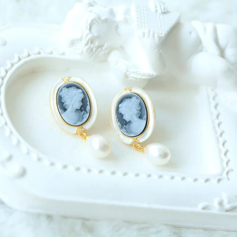 s925Silver Inlaid Mother-of-Pearl Series Cameo Agate Flower Goddess Pendant Earrings Ring
s925Silver Inlaid Mother-of-Pearl Series Cameo Agate Flower Goddess Pendant Earrings Ring