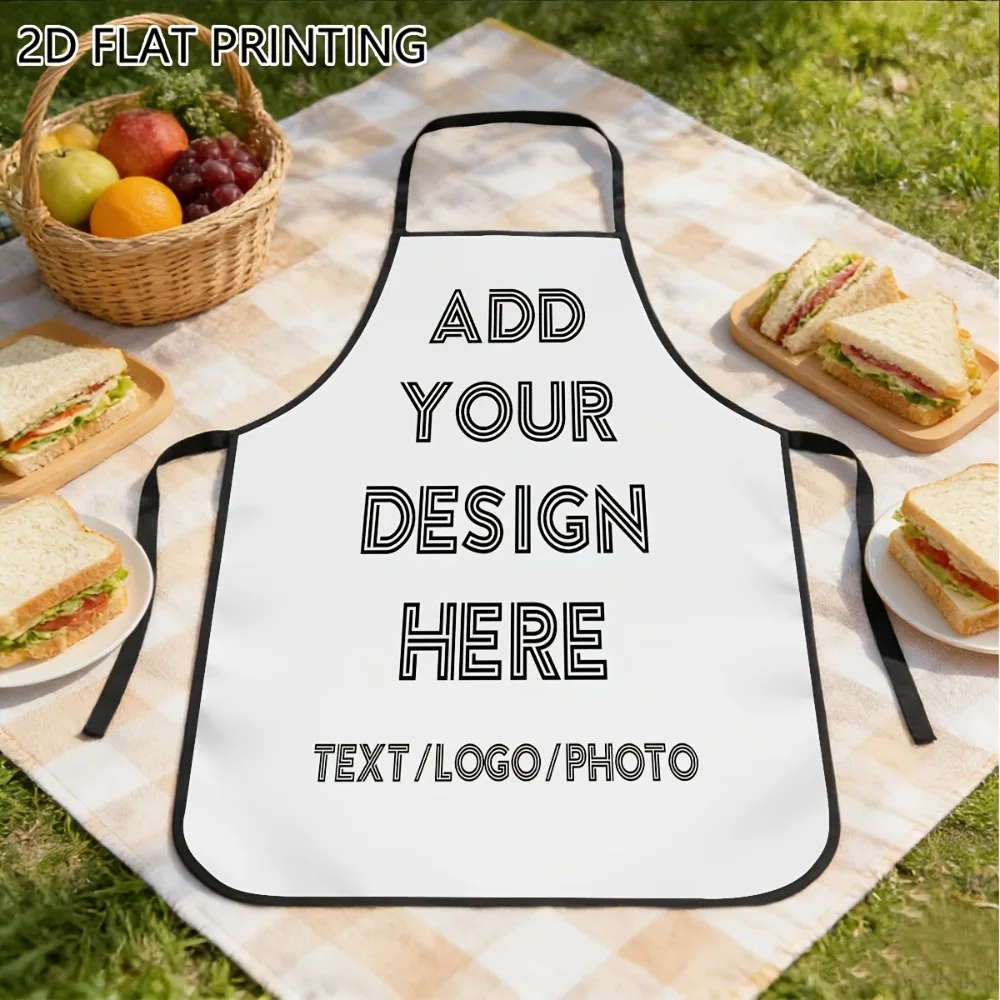 1Pc Personalized Apron with Custom Photo, Name & Text, Unisex Kitchen Apron for Home Cooking
1Pc Personalized Apron with Custom Photo, Name & Text, Unisex Kitchen Apron for Home Cooking