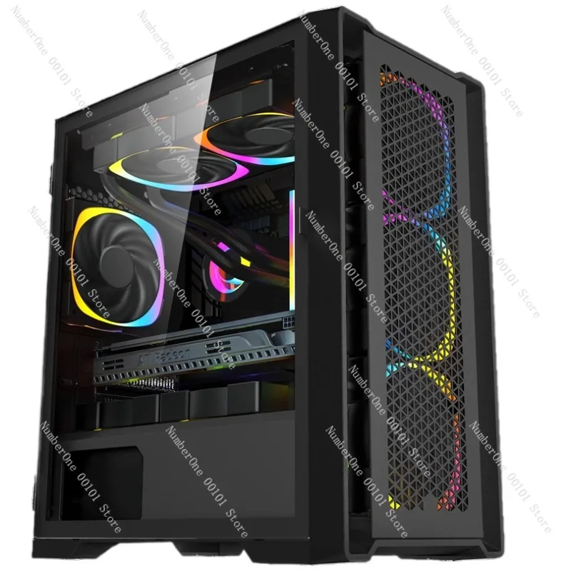 Desktop PC Gaming Computer Case M2 Wide Body Tempered Glass Mid Tower Chassis Cartoon Esports Style for ATX Micro ATX ITX
Desktop PC Gaming Computer Case M2 Wide Body Tempered Glass Mid Tower Chassis Cartoon Esports Style for ATX Micro ATX ITX
