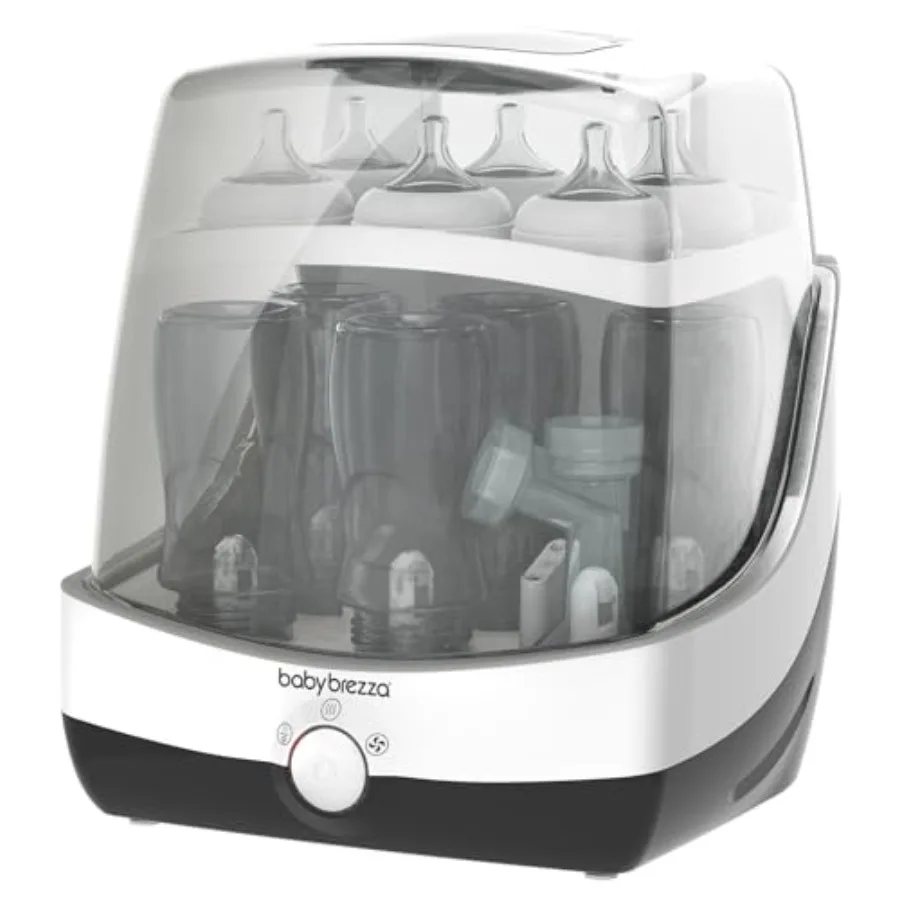 Стерилизатор-сушилка для детских бутылочек Baby Brezza Superfast 10 Minute - в 75 раз быстрее - универсальная электрическая паровая стерилизация для всех бутылочек
Стерилизатор-сушилка для детских бутылочек Baby Brezza Superfast 10 Minute - в 75 раз быстрее - универсальная электрическая паровая стерилизация для всех бутылочек