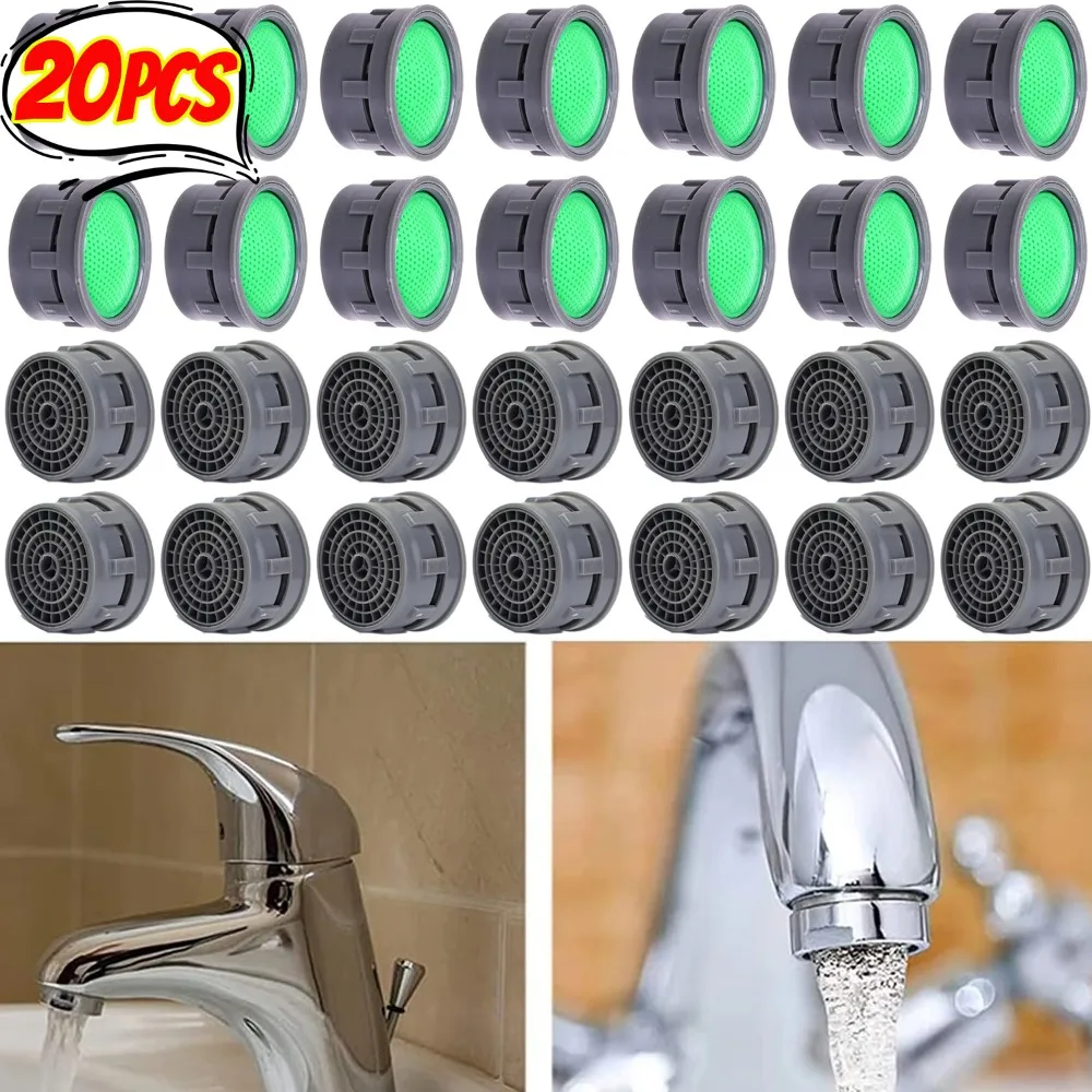 20/5PCS Faucet Filter Aerator Insert Sink Basin Tap Filter Flow Restrictor Replacement Parts Anti-splash Head Faucet Accessories
20/5PCS Faucet Filter Aerator Insert Sink Basin Tap Filter Flow Restrictor Replacement Parts Anti-splash Head Faucet Accessories