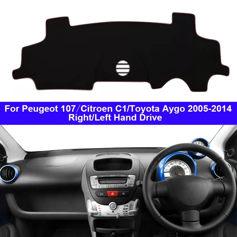 Car Auto Inner Dashboard Cover For Peugeot 107 Citroen C1 Toyota Aygo 2005 - 2014 Center Console Protector Carpet Dashmat 2013
Car Auto Inner Dashboard Cover For Peugeot 107 Citroen C1 Toyota Aygo 2005 - 2014 Center Console Protector Carpet Dashmat 2013