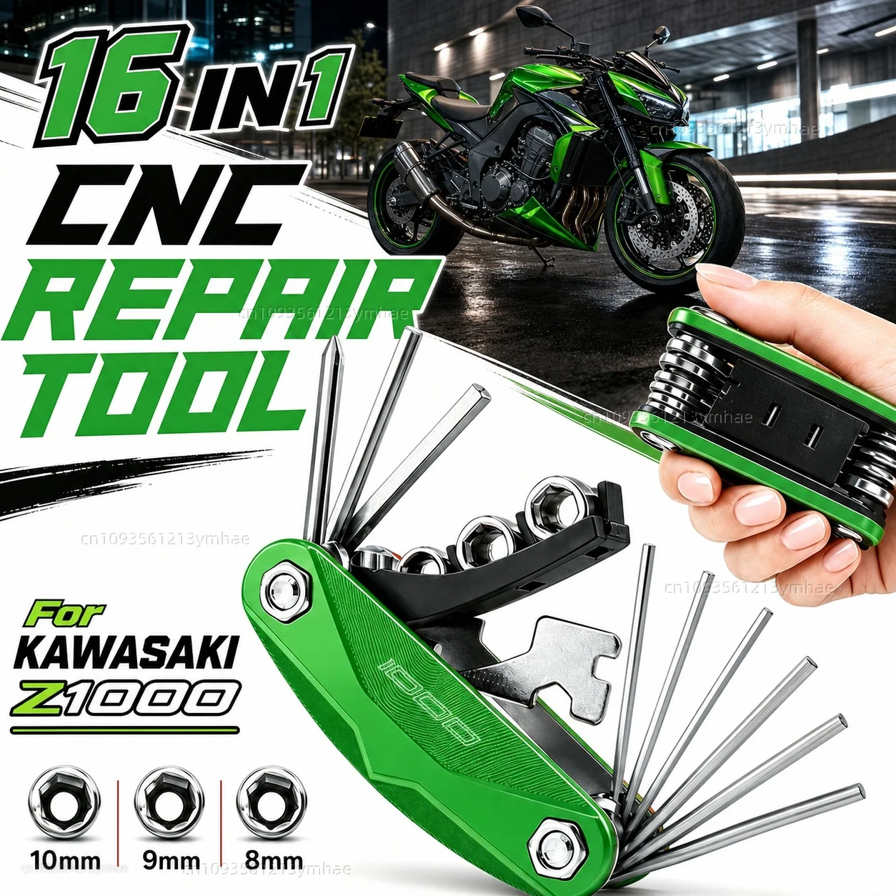 For KAWASAKI Z1000 Z1000R Z1000SX Z 1000 1000R 1000SX Motorcycle Tool Repair Kit Multifunctional Screwdriver Wrench Hex Key Set
For KAWASAKI Z1000 Z1000R Z1000SX Z 1000 1000R 1000SX Motorcycle Tool Repair Kit Multifunctional Screwdriver Wrench Hex Key Set