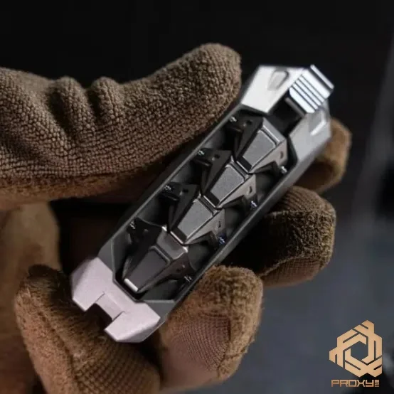 Proxy EDC Dragon Ridge Titanium Clicking Fidget Toy Novelty Toy Multi-function Tool Bottle Opener Fidget Toys For Adults
Proxy EDC Dragon Ridge Titanium Clicking Fidget Toy Novelty Toy Multi-function Tool Bottle Opener Fidget Toys For Adults