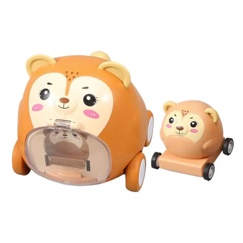 Push And Go Race Car Cartoon Animal Wind Up Car Adorable Novelty KidsPlay Vehicle For 1-2 Year Old Boy Toddler
Push And Go Race Car Cartoon Animal Wind Up Car Adorable Novelty KidsPlay Vehicle For 1-2 Year Old Boy Toddler