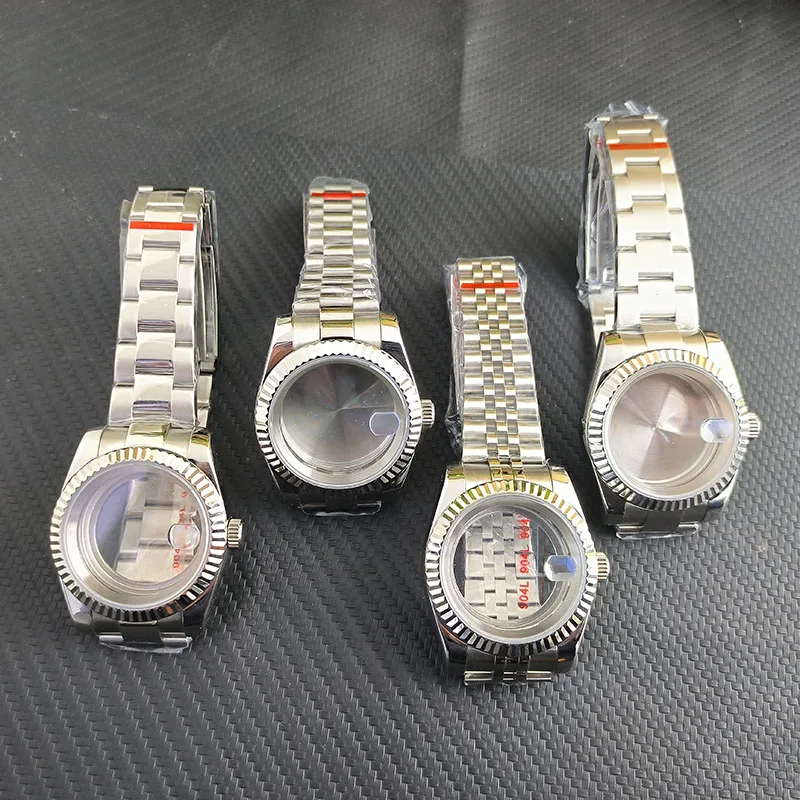 Watch case accessories 36mm/39mm case 904l stainless steel sapphire glass for NH series 34/35/36/38 movement watch accessories
Watch case accessories 36mm/39mm case 904l stainless steel sapphire glass for NH series 34/35/36/38 movement watch accessories