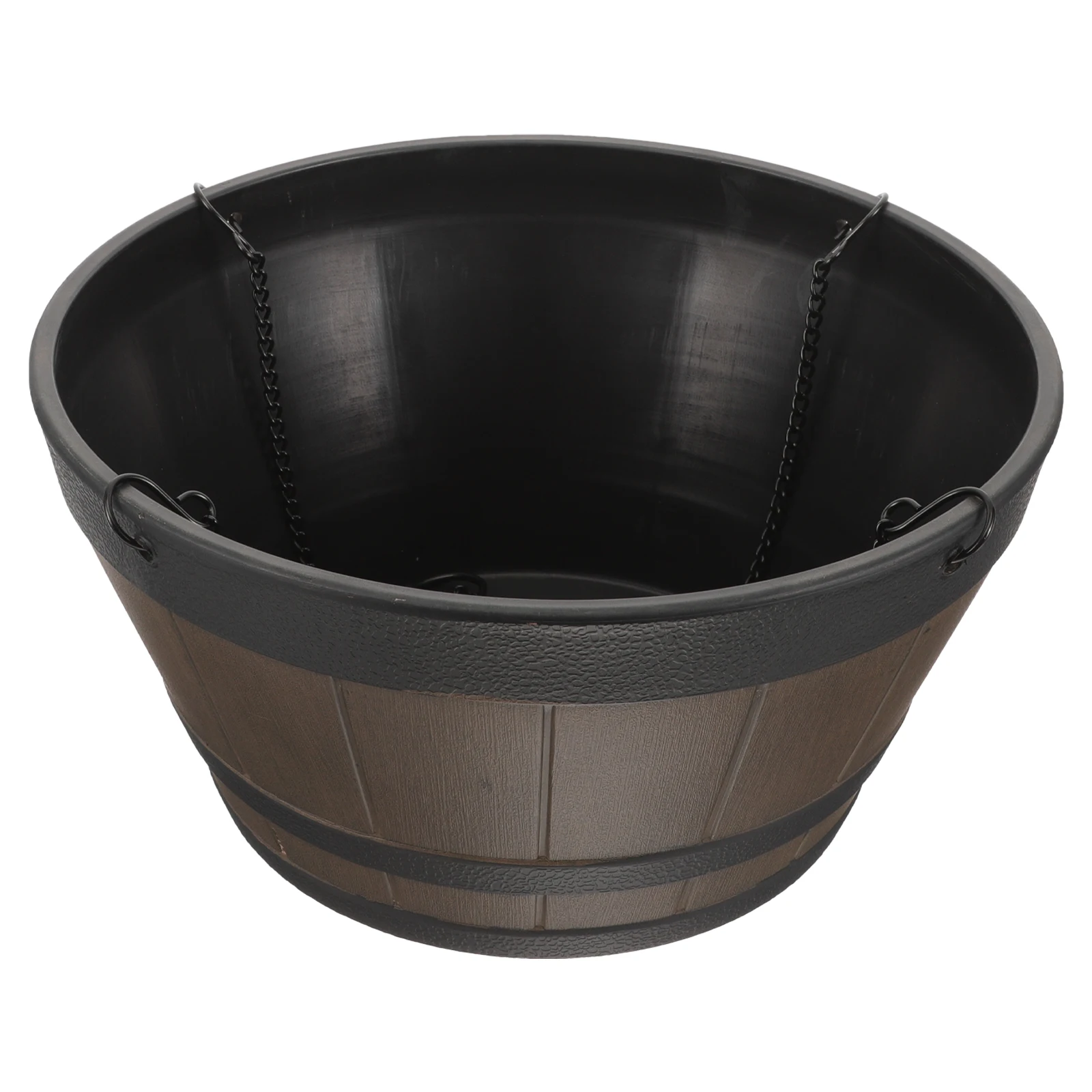 Hanging Basket Pot 12 Inch Resin Planter Baskets for Plants Decor Garden Empty Hanging Planters Pots
Hanging Basket Pot 12 Inch Resin Planter Baskets for Plants Decor Garden Empty Hanging Planters Pots