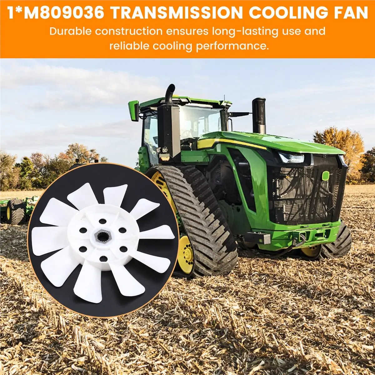 HGHO M809036 Transmission Cooling Fan/Drive Fan Blade 10 Blade for John Deer-E L110 L111 L118 L120 L130 Lawn Mowers
HGHO M809036 Transmission Cooling Fan/Drive Fan Blade 10 Blade for John Deer-E L110 L111 L118 L120 L130 Lawn Mowers
