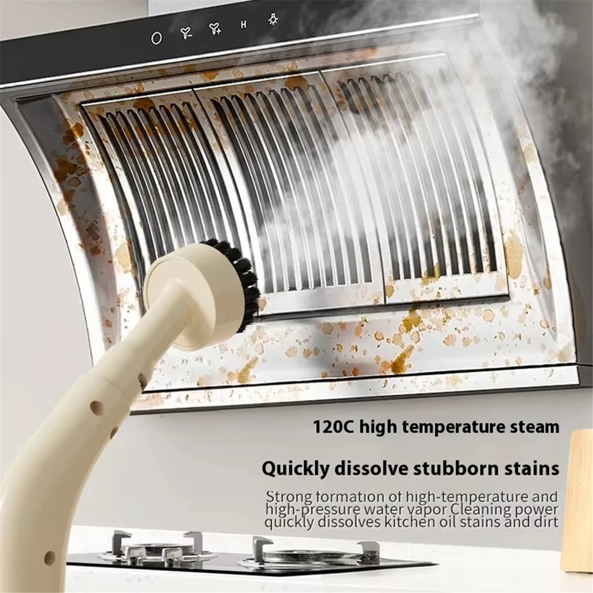 SEMOIC High Pressure Handheld Steam Cleaner,Multi-Purpose Sterilizer for Home,Kitchen Hood,High Temperature Cleaning Device(EU)
SEMOIC High Pressure Handheld Steam Cleaner,Multi-Purpose Sterilizer for Home,Kitchen Hood,High Temperature Cleaning Device(EU)