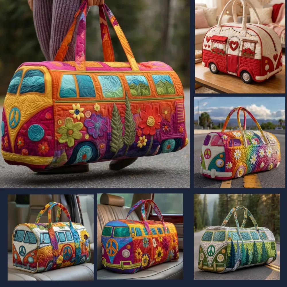 GF Funny Art Chicken Print Quilted Duffle Bag Bohemian Style 2026 Personalized Custom Travel Tote Women Men Weekender Bag
GF Funny Art Chicken Print Quilted Duffle Bag Bohemian Style 2026 Personalized Custom Travel Tote Women Men Weekender Bag