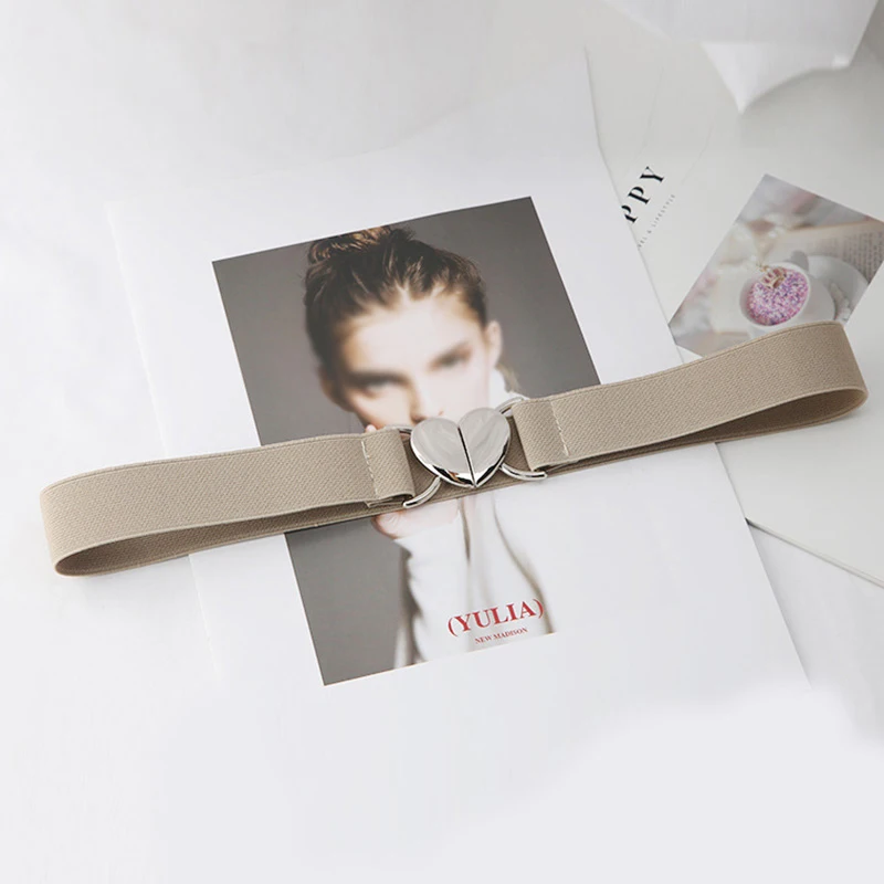 Adjustable Elastic Thin Ladies Dress Belts Skinny Thin Women Waist Belts Strap Heart Metal Buckle Female Belts Soft Elegant Belt
Adjustable Elastic Thin Ladies Dress Belts Skinny Thin Women Waist Belts Strap Heart Metal Buckle Female Belts Soft Elegant Belt