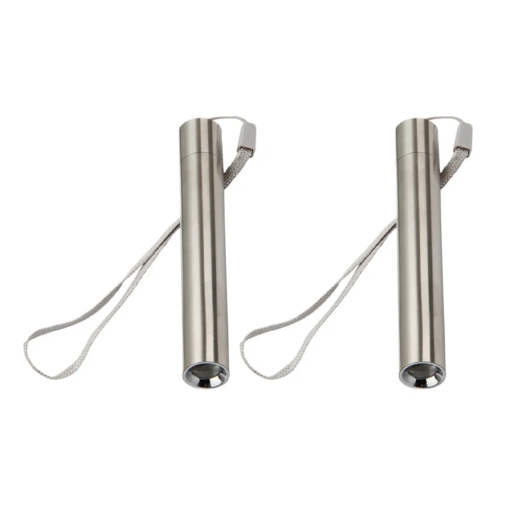 2Pcs Fluorescent Detection Pens Stainless Steel Currency Portable Fluorescent Agent Detection Tool for Cosmetics Mask
2Pcs Fluorescent Detection Pens Stainless Steel Currency Portable Fluorescent Agent Detection Tool for Cosmetics Mask