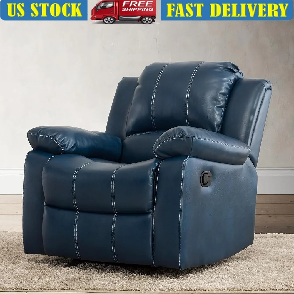 Contemporary Leather Gel Recliner Chair Adults with Lumbar Support Adjustable Comfortable Lounge Chair Living Room Bedroom Small
Contemporary Leather Gel Recliner Chair Adults with Lumbar Support Adjustable Comfortable Lounge Chair Living Room Bedroom Small