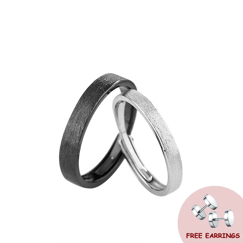 Trendy Style Women Men Rings 925 Silver Jewelry Set Accessories for Wedding Engagement Promise Party Gift Adjustable Finger Ring
Trendy Style Women Men Rings 925 Silver Jewelry Set Accessories for Wedding Engagement Promise Party Gift Adjustable Finger Ring