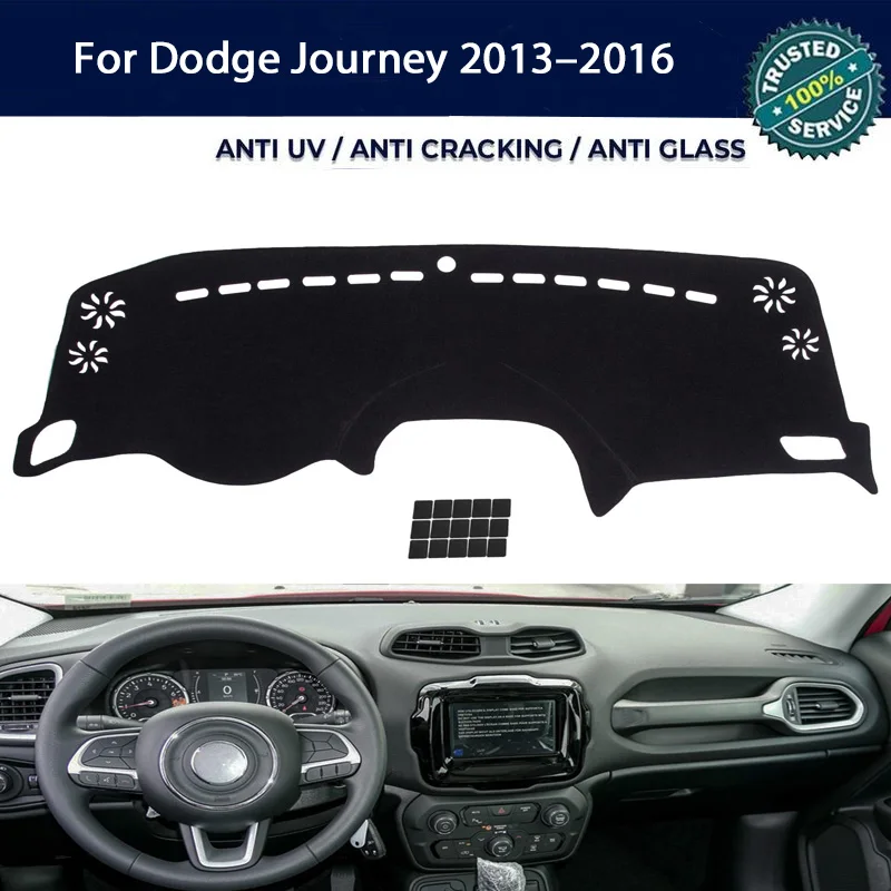Custom Anti-UV Dashboard Cover Dash Mat Protector Pad For Dodge Journey 2013–2016 Center Console Accessories Sunshade
Custom Anti-UV Dashboard Cover Dash Mat Protector Pad For Dodge Journey 2013–2016 Center Console Accessories Sunshade