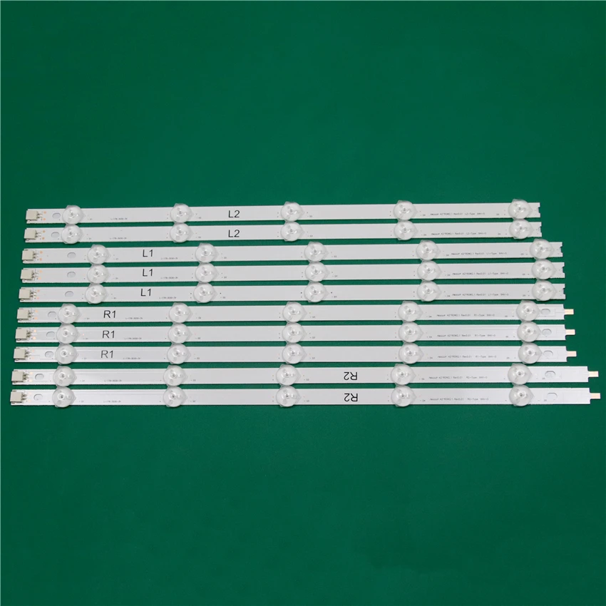 Kits TV Illumination Part For 42LA6130 42LA6134 42LA6136 Bars Backlight Strips Line Ruler 42" ROW2.1 Rev 0.01 L1 R1 R2 L2
Kits TV Illumination Part For 42LA6130 42LA6134 42LA6136 Bars Backlight Strips Line Ruler 42" ROW2.1 Rev 0.01 L1 R1 R2 L2