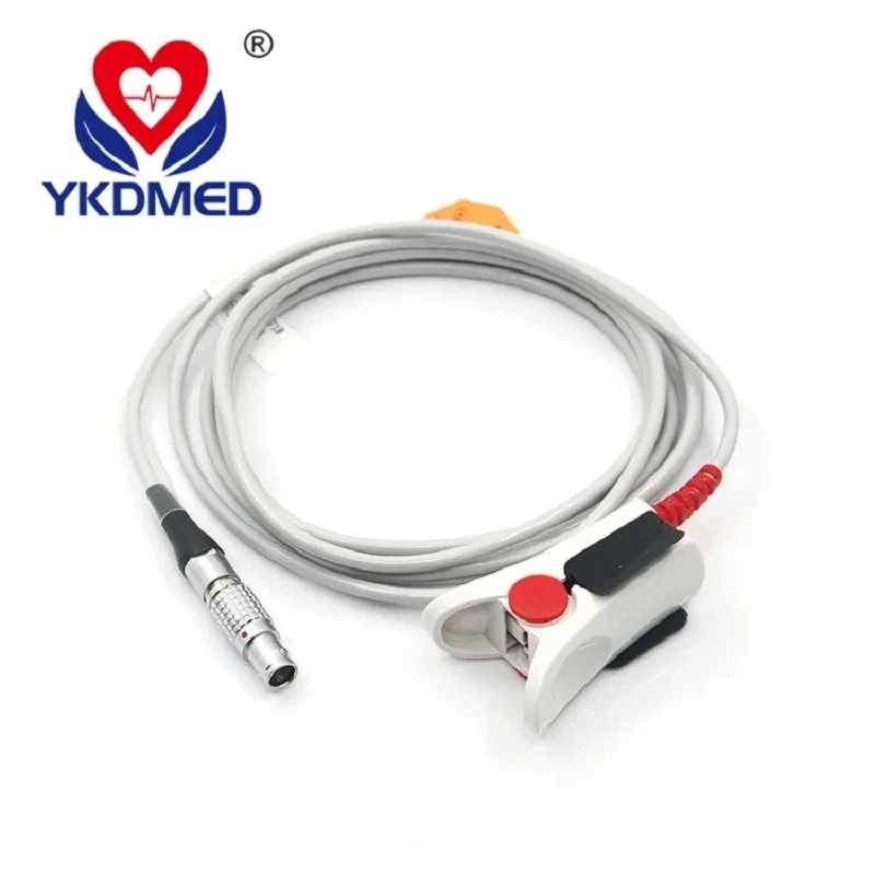 Compatible with YW (ne-llcor module) adult finger clamp blood oxygen probe, spo2 sensor 3M metal head 7 pins
Compatible with YW (ne-llcor module) adult finger clamp blood oxygen probe, spo2 sensor 3M metal head 7 pins