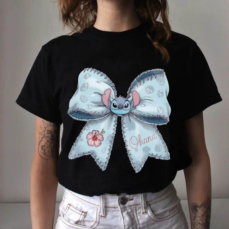 Футболка для взрослых Disney Stitch, кавайные аниме-фигурки, модная хлопковая футболка с короткими рукавами для девочек, свободная домашняя одежда, топы, женская одежда
Футболка для взрослых Disney Stitch, кавайные аниме-фигурки, модная хлопковая футболка с короткими рукавами для девочек, свободная домашняя одежда, топы, женская одежда