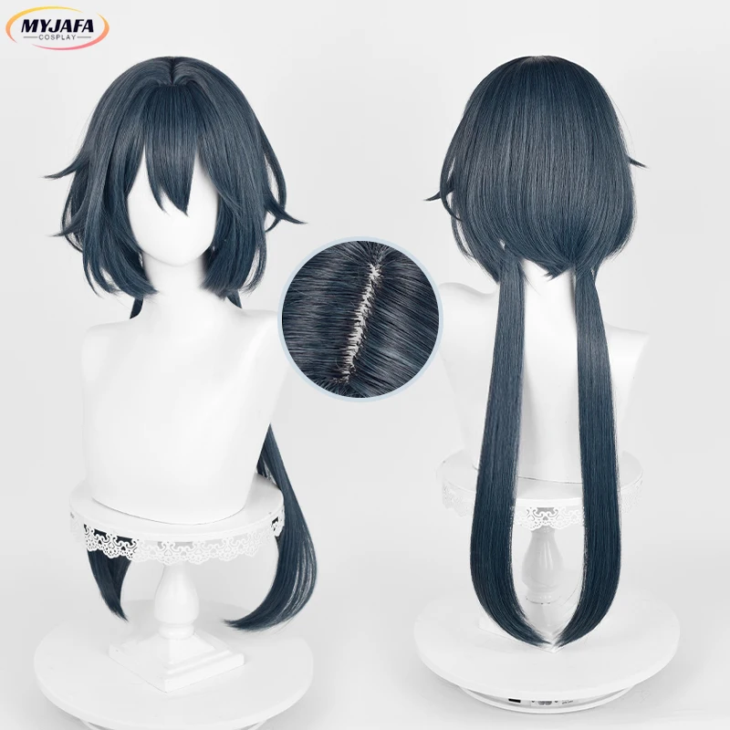Yunli Cosplay Wig Game HSR Yunli Long Gray Blue With Double Pigtail Heat Resistant Synthetic Hair Halloween Party Wigs + Wig Cap
Yunli Cosplay Wig Game HSR Yunli Long Gray Blue With Double Pigtail Heat Resistant Synthetic Hair Halloween Party Wigs + Wig Cap