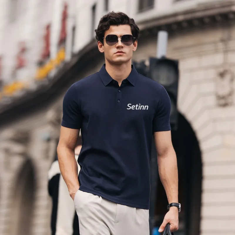 2025 New Golf Men's Summer Short Sleeved T-shirt Breathable Quick Drying Men's Polo Flip Top Solid Color Simple Business Casual
2025 New Golf Men's Summer Short Sleeved T-shirt Breathable Quick Drying Men's Polo Flip Top Solid Color Simple Business Casual