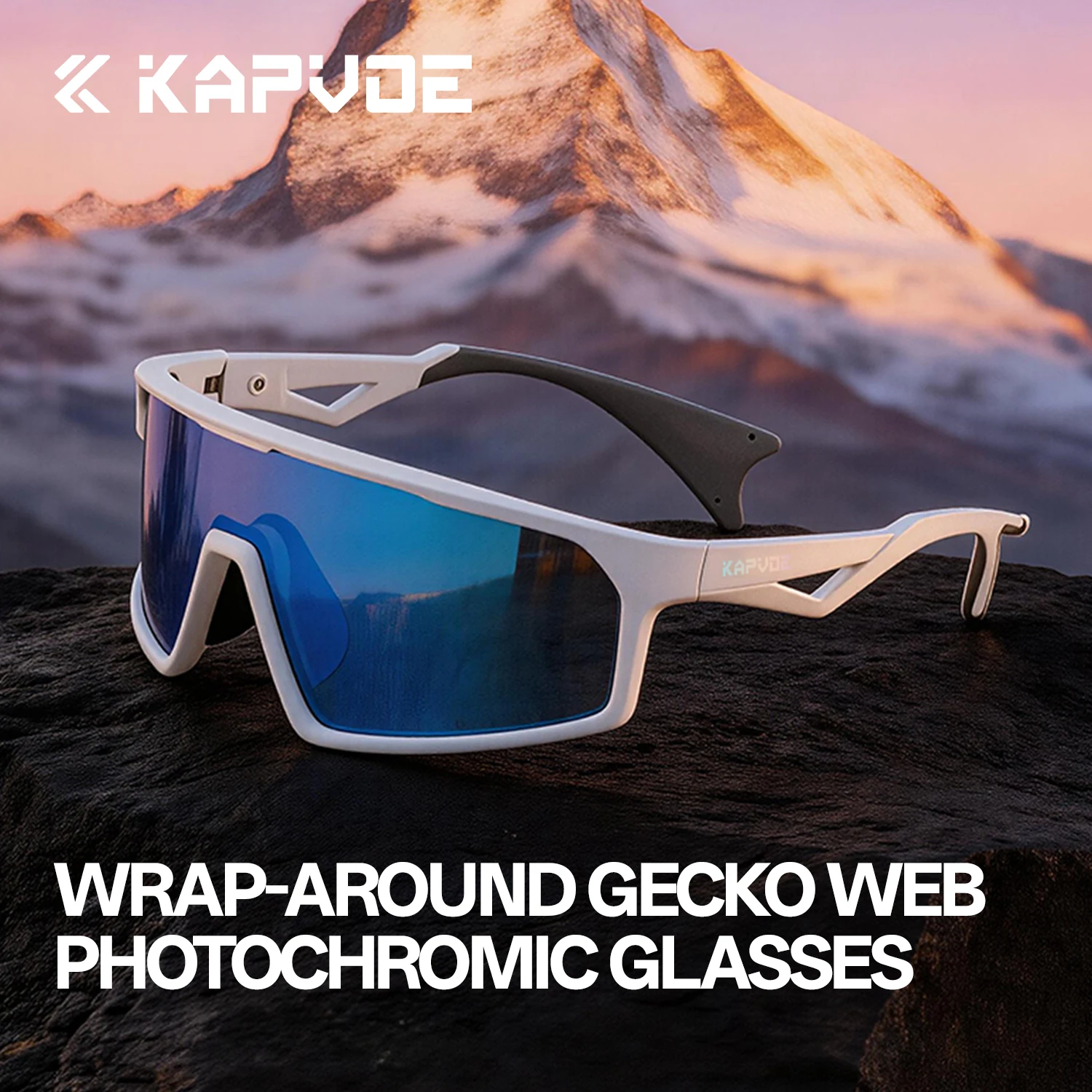 Kapvoe Hiking Off-road Eyewear Photochromic Cycling Sunglasses Men Bicycle Glasses Women Outdoor Sports UV400 Shadowless Goggles
Kapvoe Hiking Off-road Eyewear Photochromic Cycling Sunglasses Men Bicycle Glasses Women Outdoor Sports UV400 Shadowless Goggles