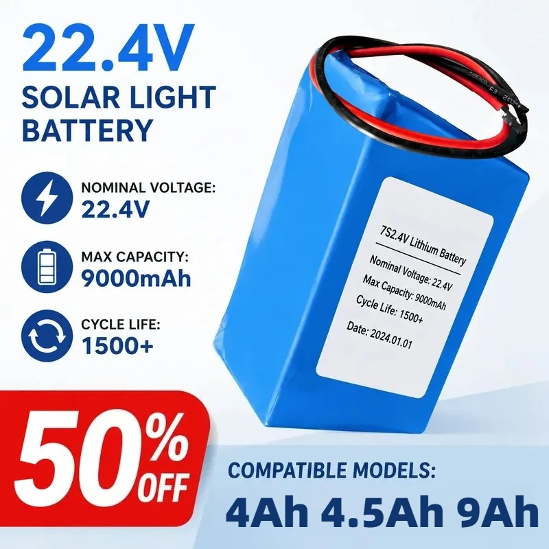 For LiFePO4 Battery Pack for Mobile Devices 4500mAh High-Capacity 26700 Solar Street Light Energy Storage
For LiFePO4 Battery Pack for Mobile Devices 4500mAh High-Capacity 26700 Solar Street Light Energy Storage