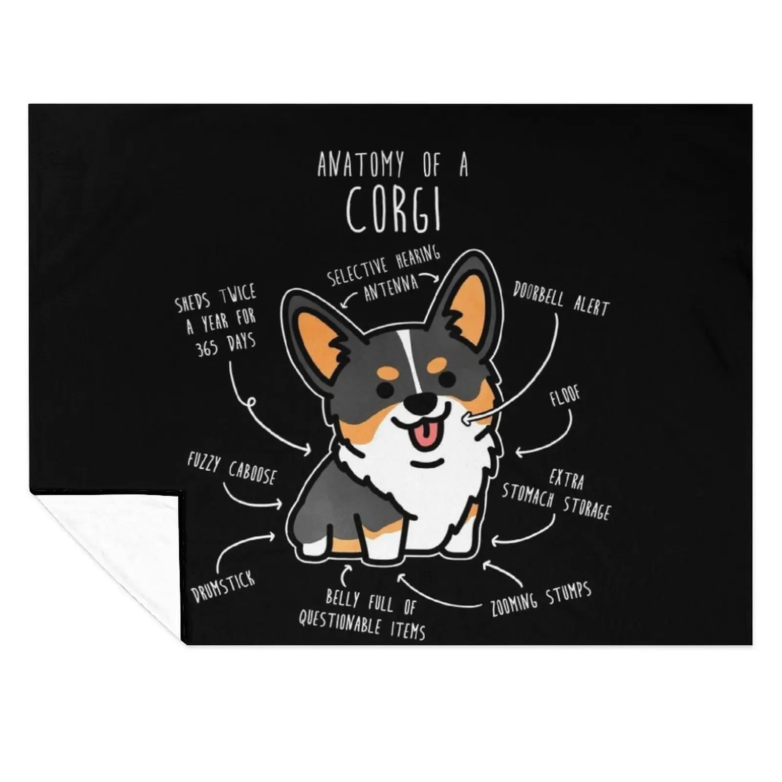 Corgi Tri Color Dog Anatomy Throw Blanket Decorative Sofa heavy to sleep Decorative Sofas For Baby Blankets
Corgi Tri Color Dog Anatomy Throw Blanket Decorative Sofa heavy to sleep Decorative Sofas For Baby Blankets