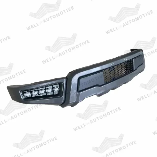 Автозапчасти кузова, комплект кузова переднего бампера для Ford F150 2021 + 4x4, внешние аксессуары для бездорожья
Автозапчасти кузова, комплект кузова переднего бампера для Ford F150 2021 + 4x4, внешние аксессуары для бездорожья
