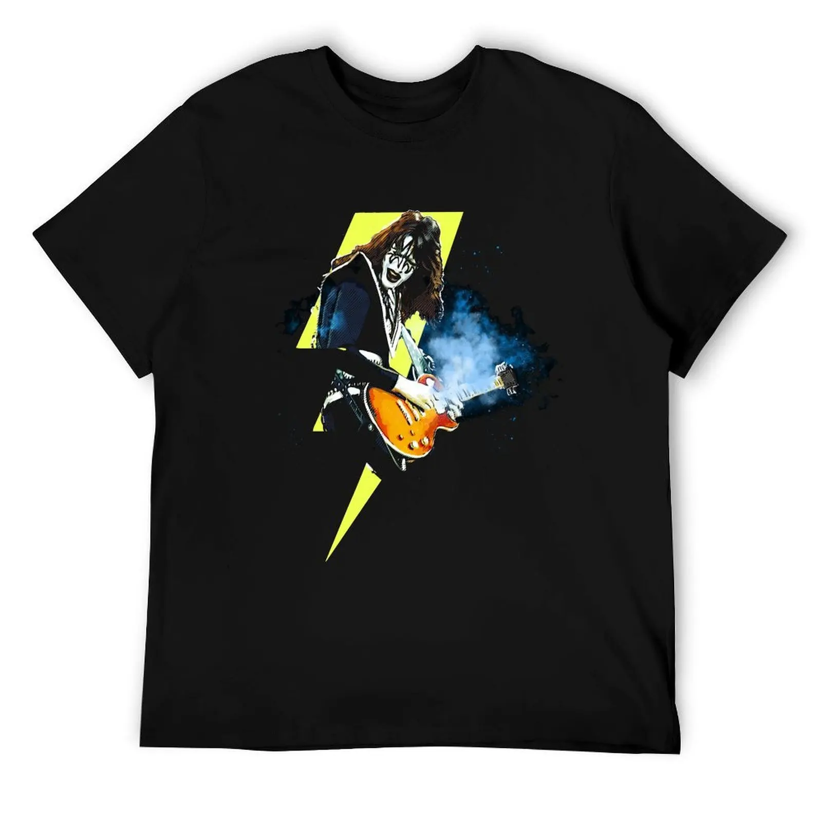 KISS Ace Frehley Shock Me T-Shirt man t shirt luxury t shirt men 100% cotton luxury brand T-Shirt
KISS Ace Frehley Shock Me T-Shirt man t shirt luxury t shirt men 100% cotton luxury brand T-Shirt