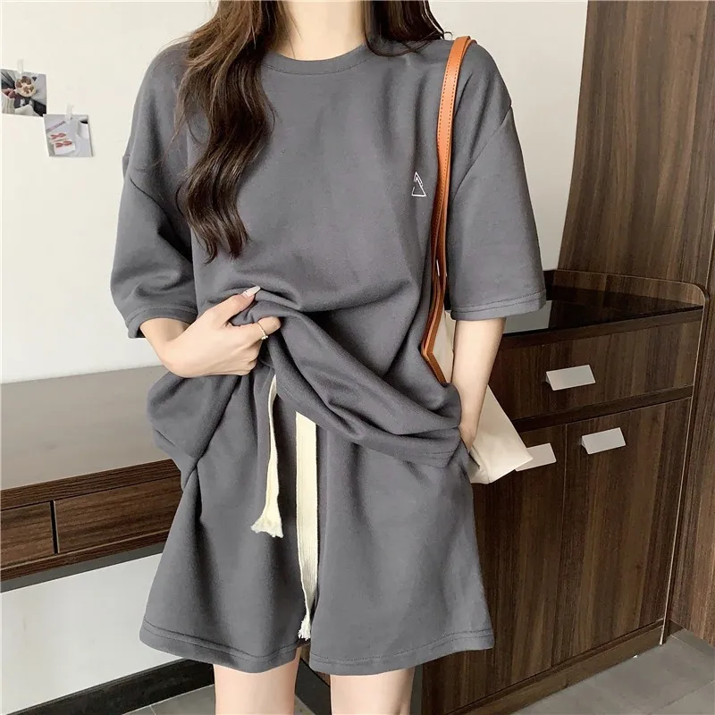 2 Piece Set Shorts Women's Matching Sets Short Pants Drawstring Solid Color Summer Shorts Cotton Polyester Casual Shorts
2 Piece Set Shorts Women's Matching Sets Short Pants Drawstring Solid Color Summer Shorts Cotton Polyester Casual Shorts