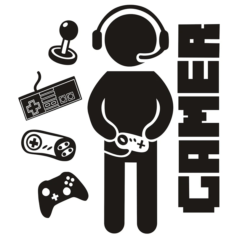 Gamer Decals For Boys Room Creative Game Wall Sticker For Kids Room Boys Bedroom Playroom Wall Decor
Gamer Decals For Boys Room Creative Game Wall Sticker For Kids Room Boys Bedroom Playroom Wall Decor