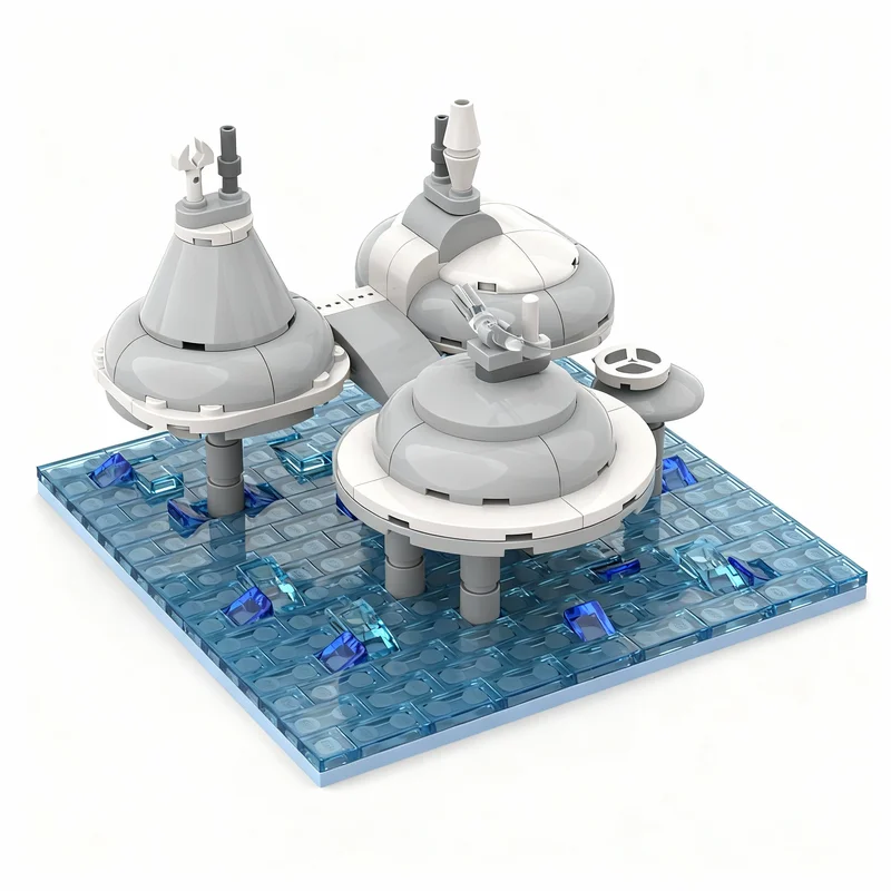 NEW 244PCS MOC Space Battle Kamino Mini Diorama Model Premium Display Assembly Building Blocks DIY Creative Gift Collectible Set
NEW 244PCS MOC Space Battle Kamino Mini Diorama Model Premium Display Assembly Building Blocks DIY Creative Gift Collectible Set