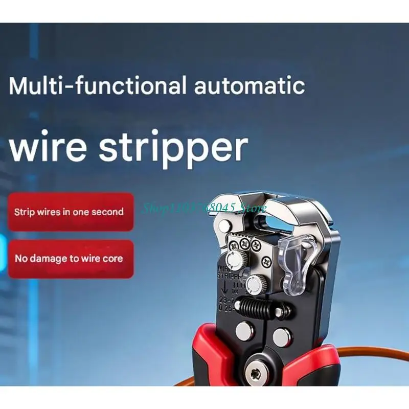 R53F Compactly Automatic Wire Stripper Cutter With Safety Lock Feature Suitable For Different Wire Size Easy To Store
R53F Compactly Automatic Wire Stripper Cutter With Safety Lock Feature Suitable For Different Wire Size Easy To Store