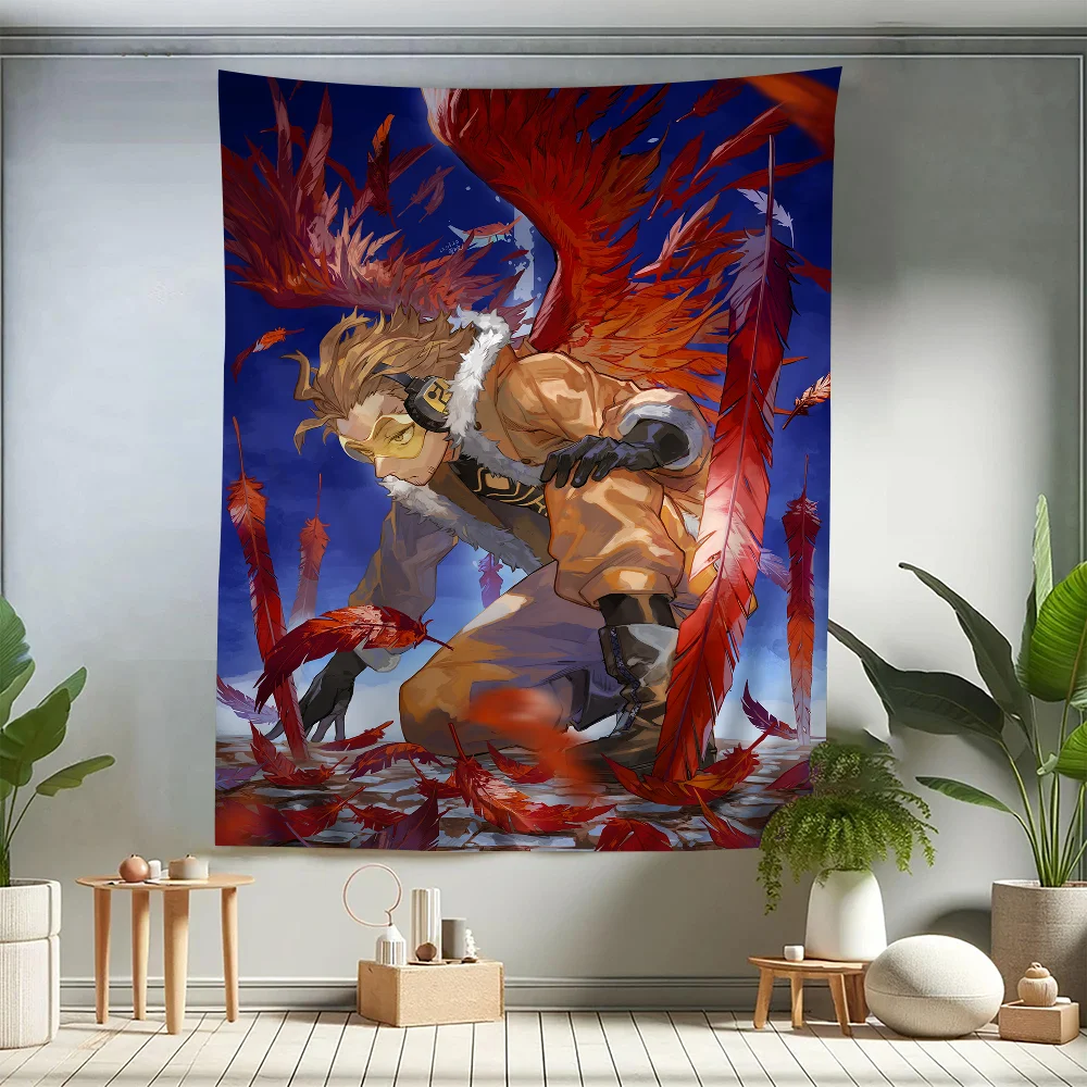 Anime My Hero Academia Hawks Tapestry – Features the iconic Hawks character, wall hanging decoration, for household home decor
Anime My Hero Academia Hawks Tapestry – Features the iconic Hawks character, wall hanging decoration, for household home decor