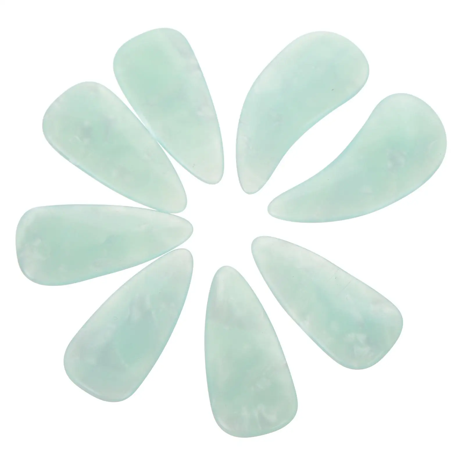 8pcs Guzheng Nails Resin Double Sided Curved Professional Beginner Medium Size Light Green Practice Performance Fingertip
8pcs Guzheng Nails Resin Double Sided Curved Professional Beginner Medium Size Light Green Practice Performance Fingertip